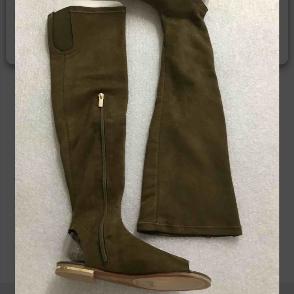 Brown suede sandal boots!!! - Picture 3 of 13